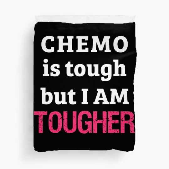 Chemo Support Chemotherapy Care Package Pink Beat Duvet Covers