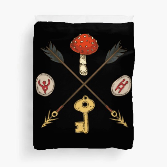 paganisem witchcraft Duvet Covers