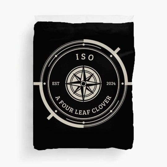 ISO Collection In Search of A Four Leaf Clover Duvet Covers
