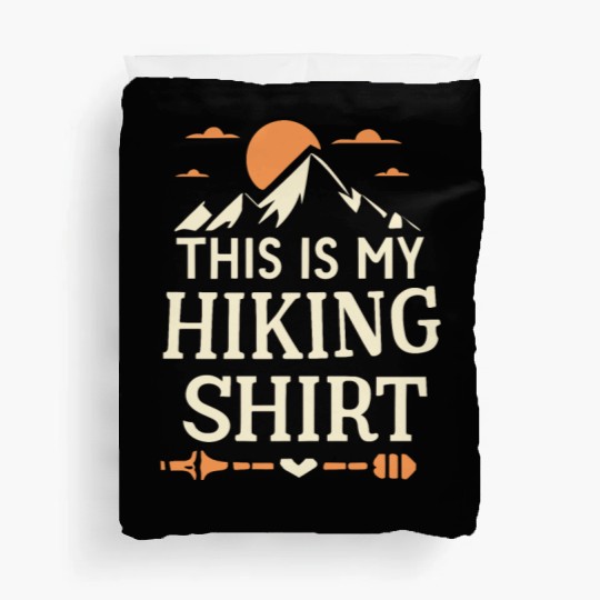 This Is My Hiking Duvet Covers Wanderlust Retro