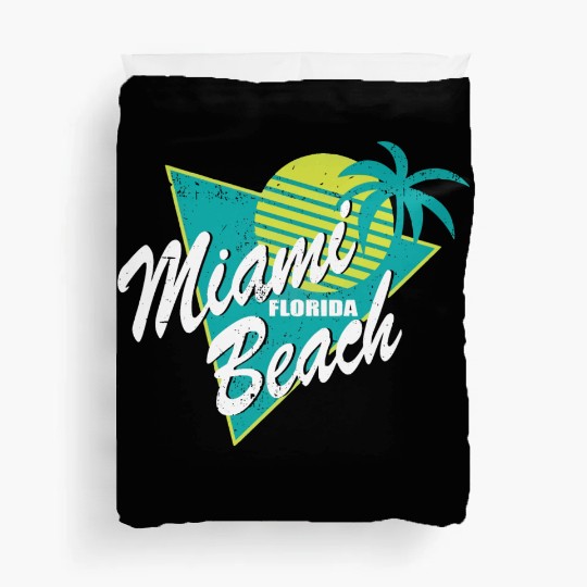 Miami Florida Beach Duvet Covers