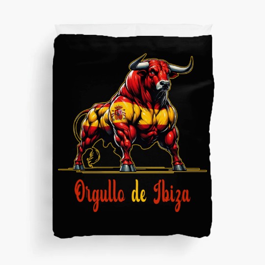 The pride Ibiza flag design Duvet Covers