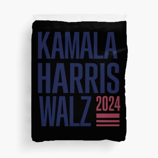 Kamala Harris 2024: A Star-Spangled Campaign Duvet Covers
