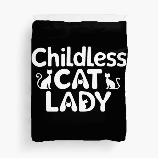 Childless Cat lady Kamala Harris Duvet Covers