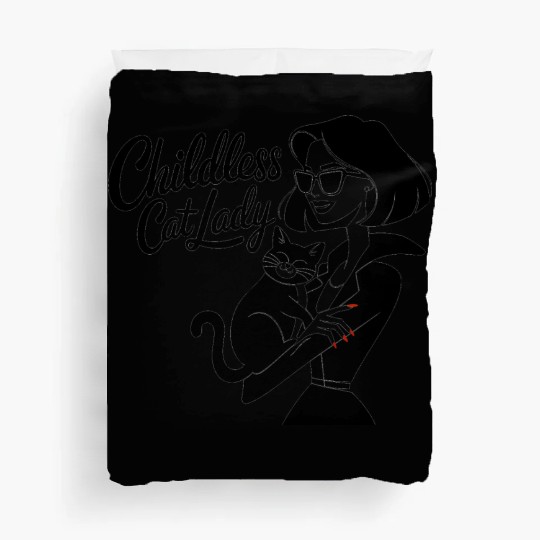 Childless Cat lady Kamala Harris Duvet Covers