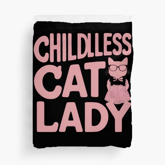 Childless Cat lady Kamala Harris Duvet Covers
