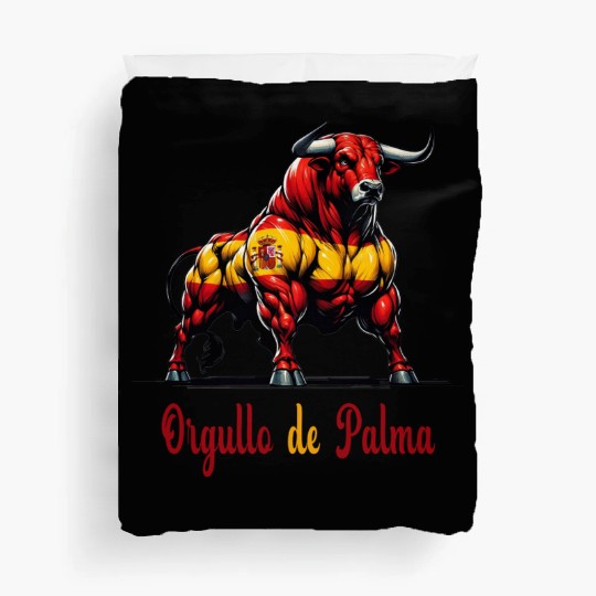 The pride of Palma flag design Duvet Covers