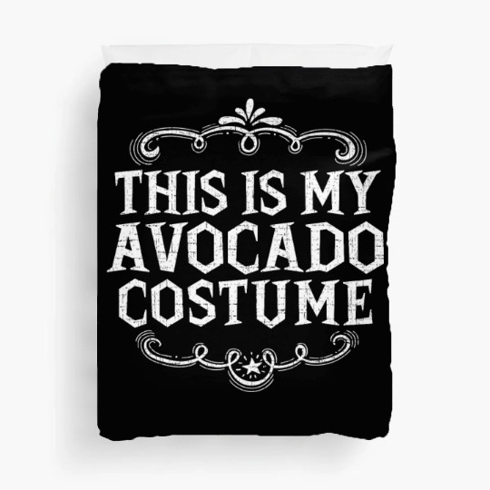 This is my Avocado Costume Funny Lazy Halloween Duvet Covers