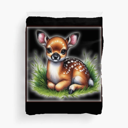 Cute baby animals Duvet Covers