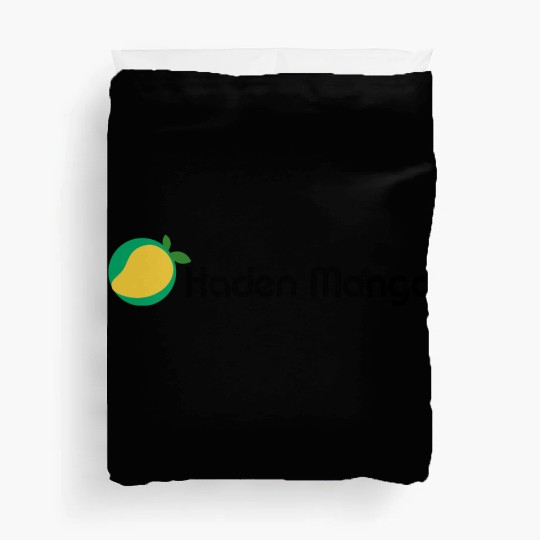 Green Mango Logo Design Duvet Covers