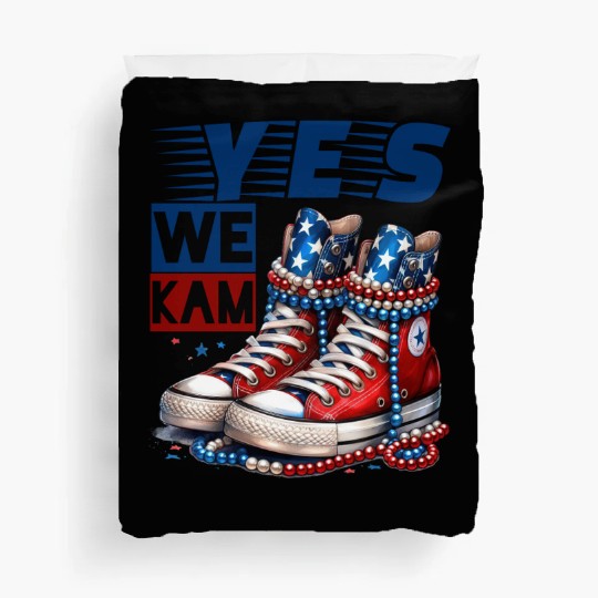 YES WE KAM | I'm Voting For Kamala Harris 2024 Duvet Covers