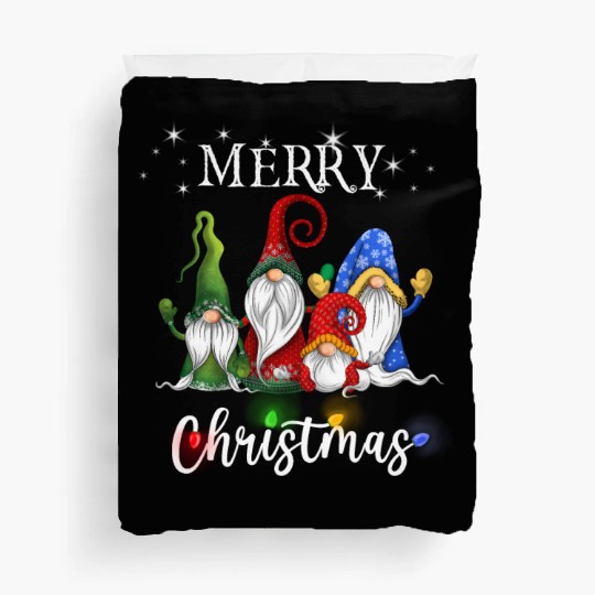Merry Christmas Gnomes Xmas Family Men Women Duvet Covers