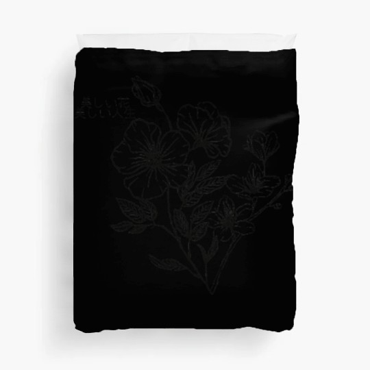 Aesthetic Life Aesthetic Flower Art Duvet Covers