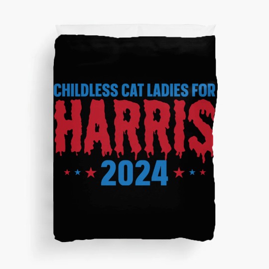 Kamala Harris 2024 for President Vote Tim Walz Duvet Covers