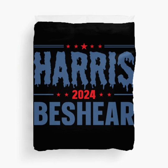 Kamala Harris 2024 for President Vote Tim Walz Duvet Covers