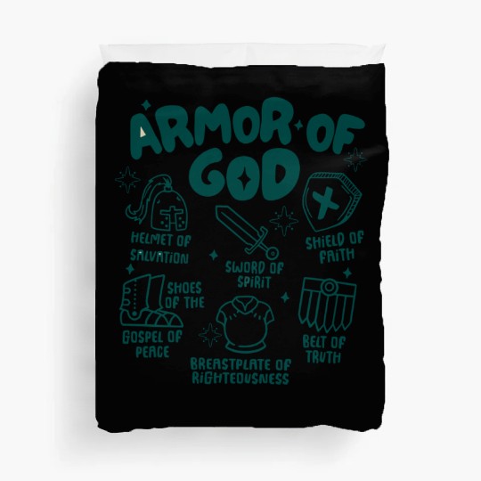 Armor of God Duvet Covers
