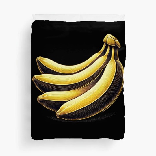 Banana food art bananas design 2 Duvet Covers