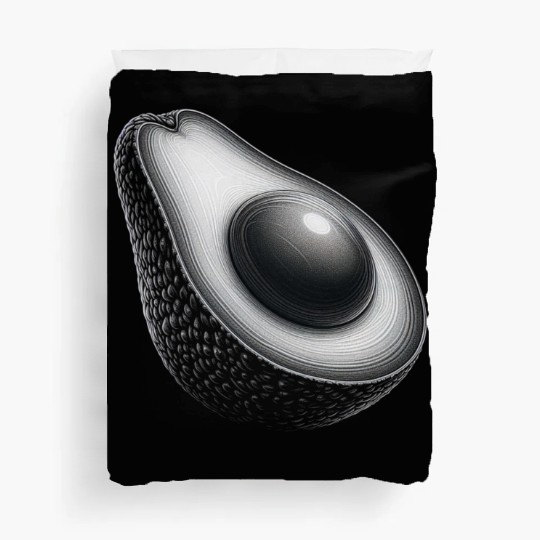 Avocado food art vegan design 5 Duvet Covers