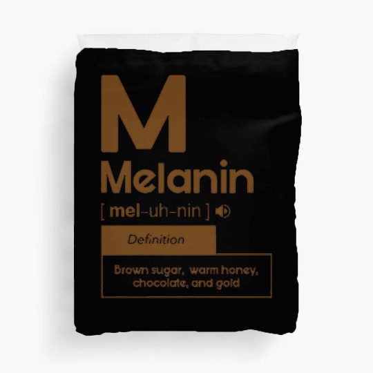 Melanin Definition Brown Sugar Warm Honey Duvet Covers