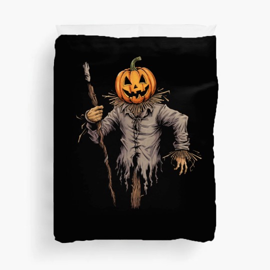 Spooky Halloween Scarecrow Duvet Covers