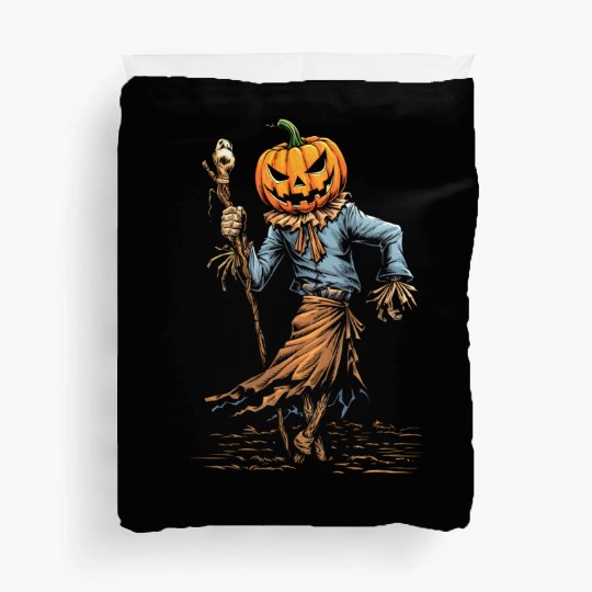 Spooky Halloween Scarecrow Duvet Covers