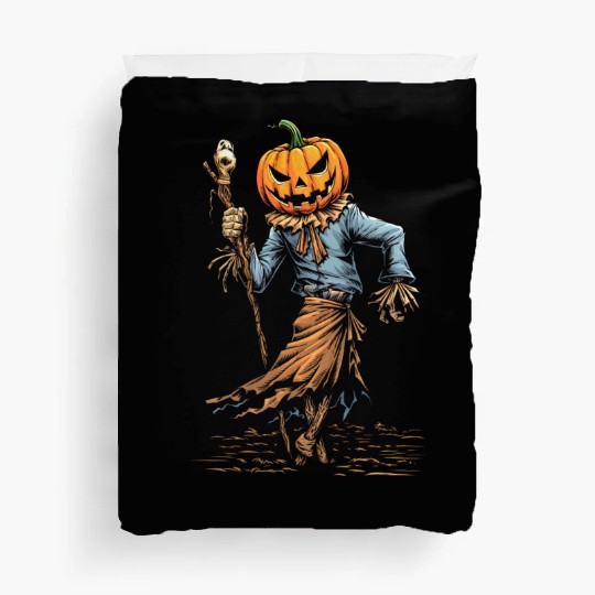 Spooky Halloween Scarecrow Duvet Covers