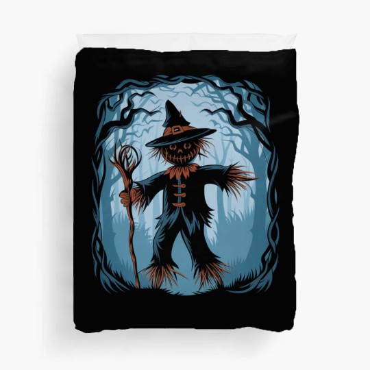 Spooky Halloween Scarecrow Duvet Covers