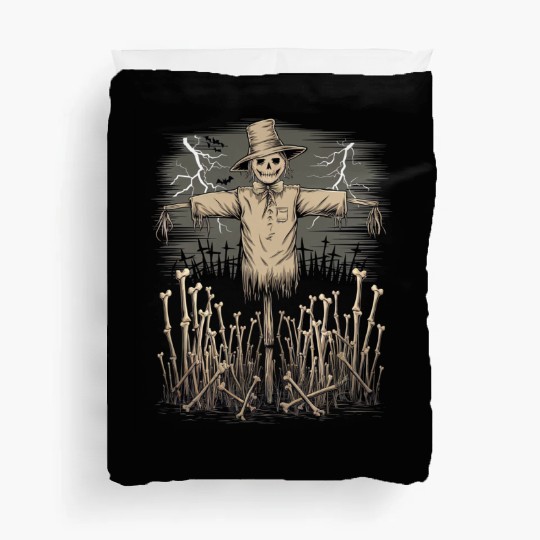 Spooky Halloween Scarecrow Duvet Covers