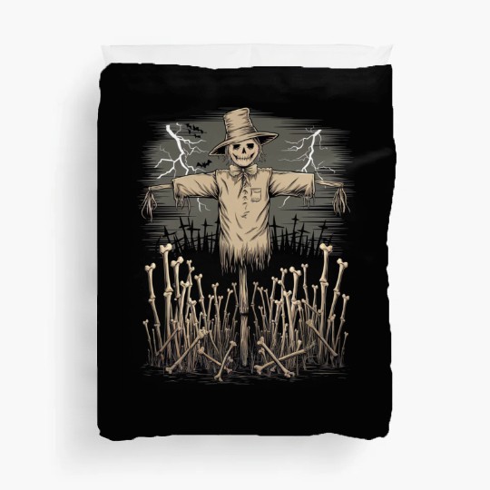 Spooky Halloween Scarecrow Duvet Covers
