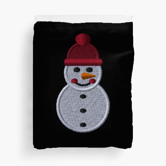 Snowman embroidered Duvet Covers
