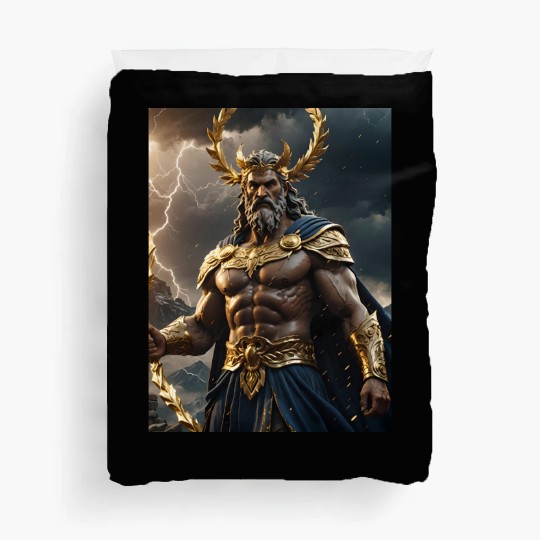 Zeus Jupiter Roman Greek God Duvet Covers