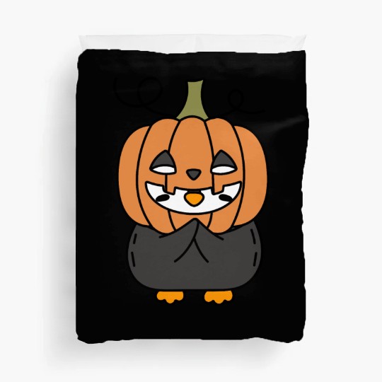 Halloween Penguin, funny penguin Duvet Covers