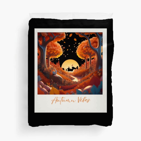 Autumn Vibes Surrealism Duvet Covers