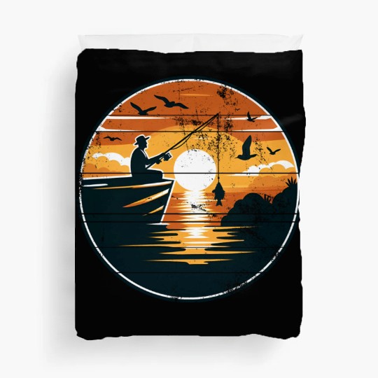 Angler Fishing Fish Duvet Covers