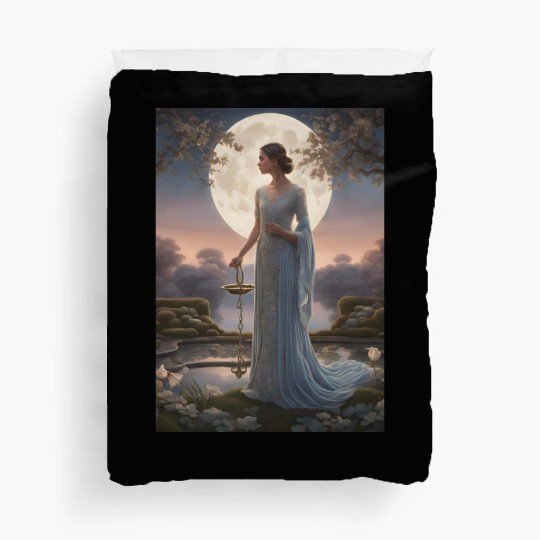 Libra Elegance: Symbol of Balance and Harmony Duvet Covers