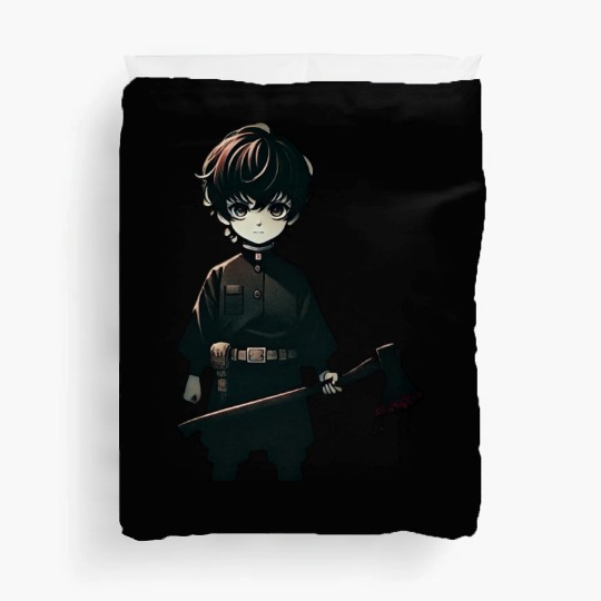 Boy & Axe Anime Duvet Covers