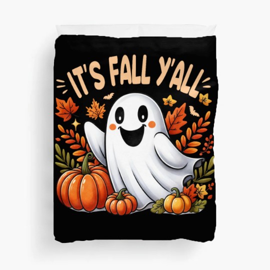 Retro It s Fall Y all Pumpkin Spice Latte Duvet Covers