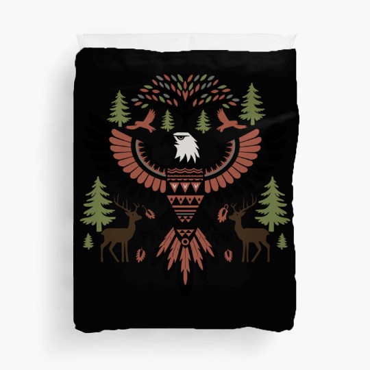 Native American Style Eagle Design Duvet Covers