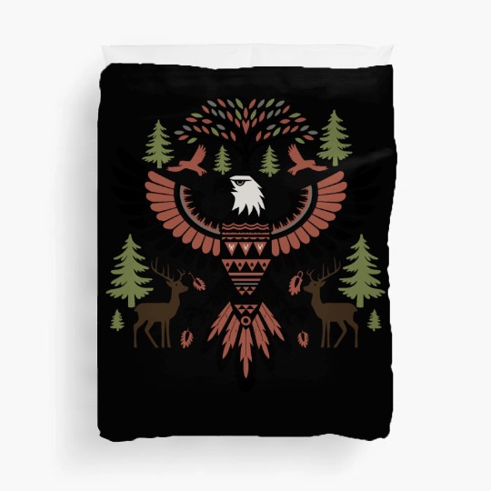 Native American Style Eagle Design Duvet Covers