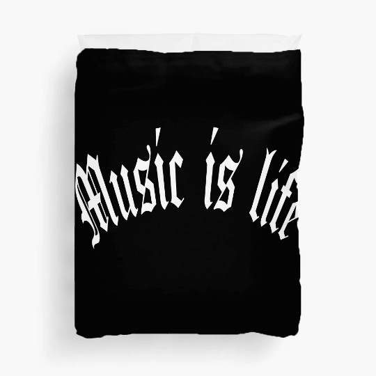 Music Is My Life Party Club Concert Sound Love Duvet Covers