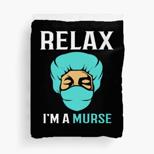 Funny Male Nurse Nursing Medical Duvet Covers