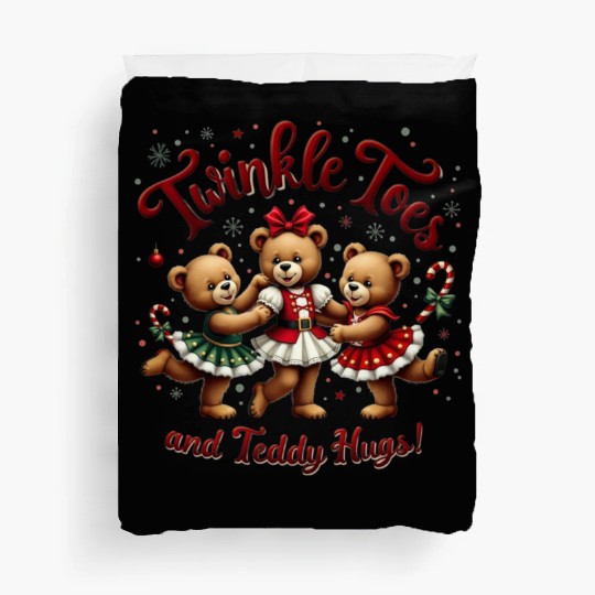 Teddy Bear Ballet Duvet Covers