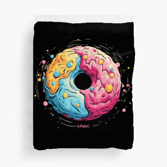 A Donut Galaxy Duvet Covers