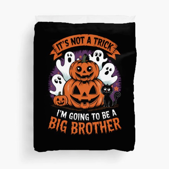It’s Not a Trick Big Brother Reveal with Halloween Duvet Covers