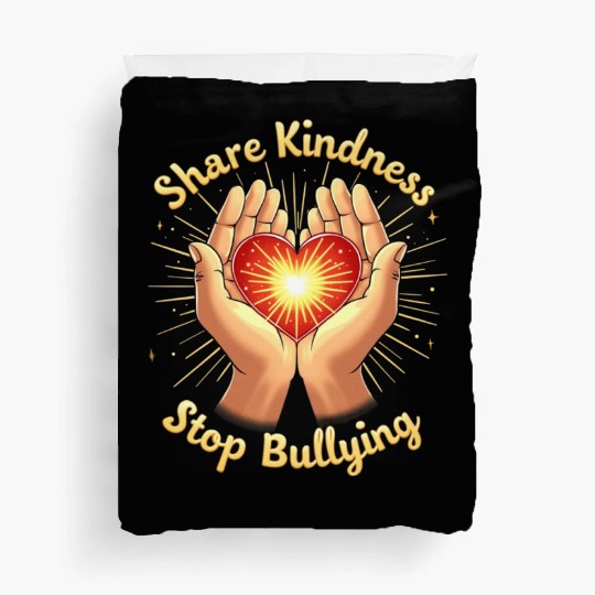 Promote Unity and Courage: Share Kindness Duvet Covers