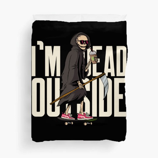 I'm Dead On Inside | Hilarious | Cheers to Comedy Duvet Covers
