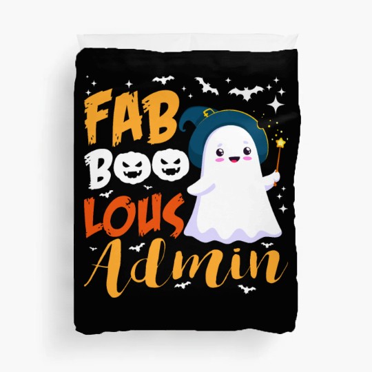 Faboolous Admin Funny Scary Ghost Halloween Costum Duvet Covers