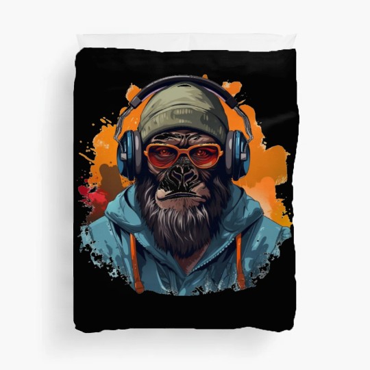 music, monkey, arctic monkeys, cool, band Duvet Covers