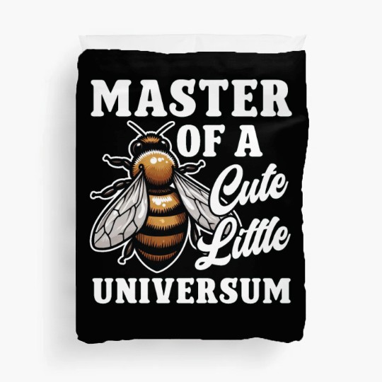Master of a Cute Litte Universum Beekeeper Duvet Covers