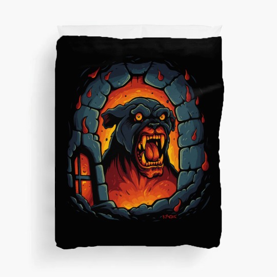 Hellhound: Dog of the Hell Dungeon Duvet Covers